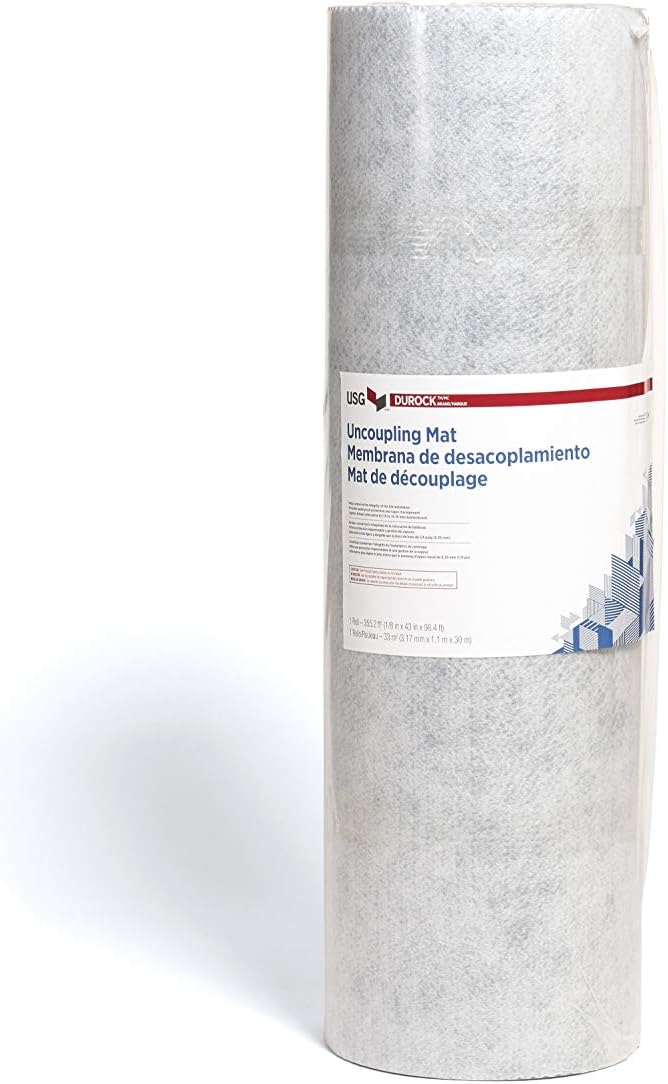 USG DUROCK Brand UNCOUPLING Waterproof & Crack ISO Membrane