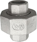1/8" Union Pipe 304 Stainless Steel NPT Female Thread Union Joint Cast Pipe Fitting Pack of 1