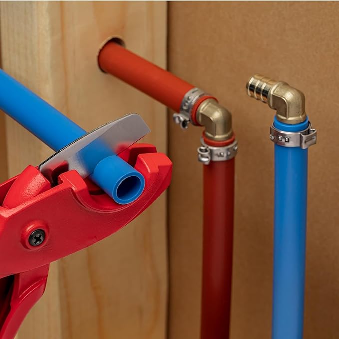1/2 Inch PEX Cinch Clamps Rings, Premium 304 Stainless Steel Cinch Crimp Rings Pinch Clamps, for PEX Tubing Pipe Fitting Connections (100PCS Per Size)