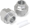 TAISHER 1PCS 304 Stainless Steel Union，1" NPT Female Cast Pipe Fitting
