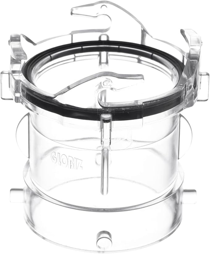 3.5" RV Clear Sewer Hose Adapter Sewer Hose Extender Compatible with Most Brands of Bayonet/Lug Adapter Polycarbonate Made UV-Resistant(1Pack) Clear(8044)