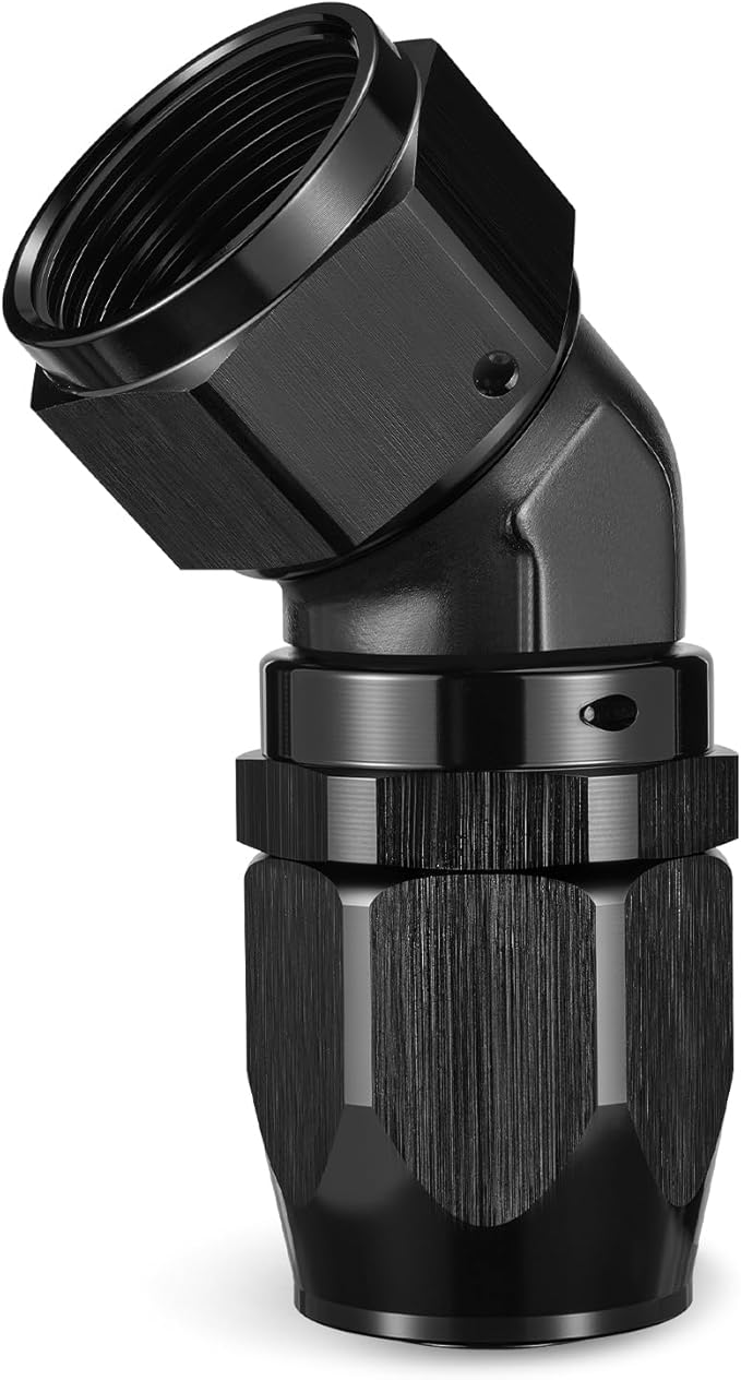 EVIL ENERGY 16AN Hose End Fitting 45 Degree Swivel Low Profile Forged Aluminum for CPE Braided Line
