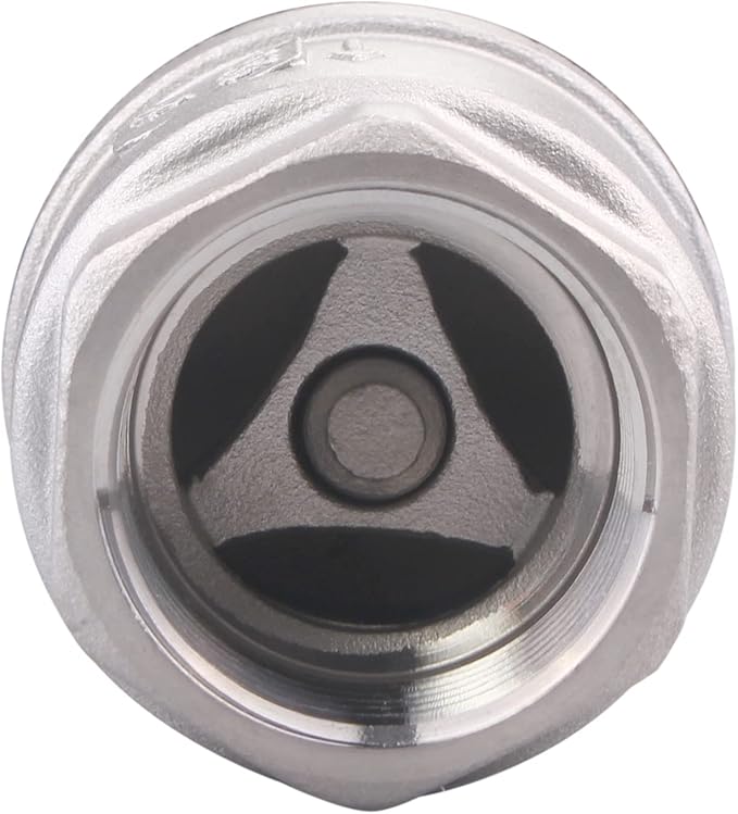 1 Inch Vertical Check Valve SUS304 Spring Loaded Check Valve in-line Low Cracking Pressure CF8M WOG 1000…