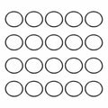 HARFINGTON 20pcs Nitrile Rubber O-Rings 26mm OD 22mm ID 2mm Width Metric Buna-N NBR Sealing Gasket Plumbing Sealing Repair O Rings for Car Auto Vehicle Repair Faucet Air Gas
