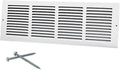 20"W x 6"H [Duct Opening Size] Steel Return Air Grille, Air Return Vent Cover for Ceiling and Sidewall - HVAC Air Vent Covers - [Outer Dimensions: 21.75"W x 7.75"H]