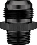EVIL ENERGY 16AN Male Flare to 3/4" NPT Pipe Fitting Adapter Straight Aluminum Black
