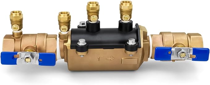 1-350 1" Double Check Backflow Preventer,Double Check Valve Assembly,1" Backflow Preventer,Prevent Backpressure and Backsiphonage
