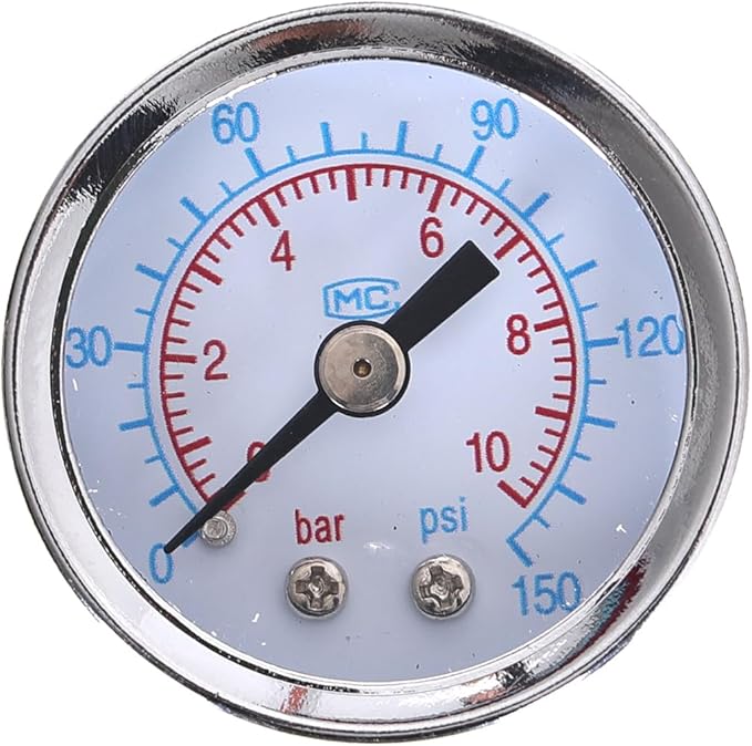1/4"NPT Air Filter Regulator Combo Piggyback, Water-Trap Air Tool Compressor Filter with Gauge AFR2000