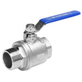 DERNORD Full Port Ball Valve 1.5 Inch - Male x Female Stainless Steel 304 Heavy Duty for Water, Oil, and Gas,1000WOG (1.5 Inch NPT)