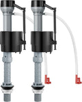 Saillong 2 Pack Toilet Fill Valve Replacement, Height Adjustable Universal Toilet Tank Flusher Replacement Kit, Leak-Proof Easy Install Fill Valve Repair Kit