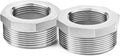 ChillWaves 304 Stainless Steel Pipe Fitting, Reducer Hex Bushing 1-1/2" NPT Male x 1" NPT Female Thread Adapter(2-PACK)