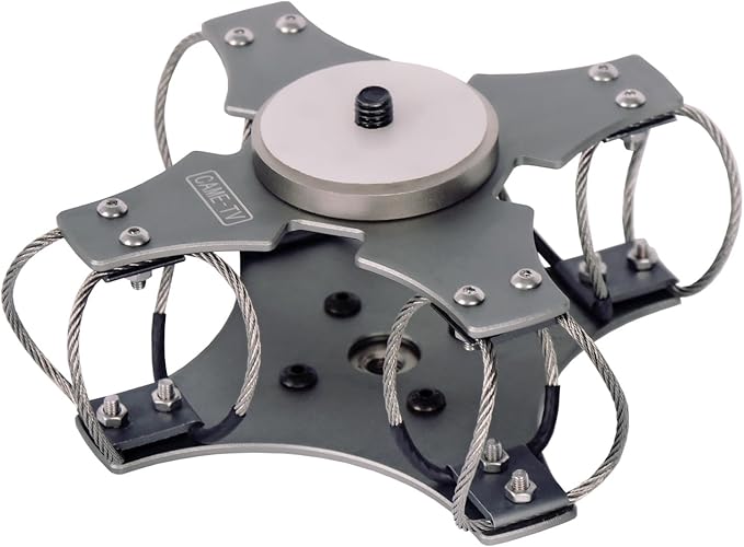 Came-TV Vibration Isolator Wire Mount Shock-Absorbing for DJI RS 4 / RS 4 Pro/RS 3 / RS 3 Pro/RS 3 Mini / RS2 / RSC 2 Handheld Gimbal Stabilizer Payload up to 5kg/11lb