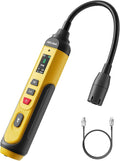 AGT-1988PRO Rechargeable Natural Gas Detector, Gas Leak Detector with 6.9-Inch Neck, TFT Color Display, 0–9999PPM Range for Combustible Leaks Like Propane, Methane for Home & RV - Yellow
