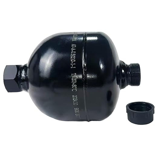 Autovo 3/4-16, 30cu.in (0.5L) UNF Diaphragm Accumulator 4786psi Max Working Pressure