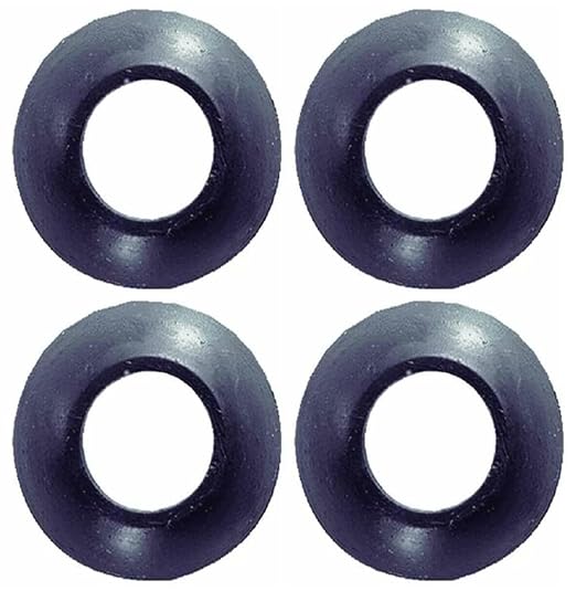 Replacement 4-Pack 7/8 Inch x 9/16 Inch x 13/32 Inch Cone Slip Joint Washer for PrimeX 89613