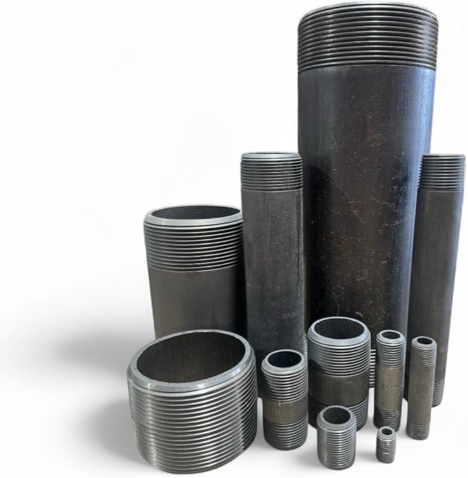 1" Steel Pipe Nipple | SMLS | Schedule 80 (1" x 10")