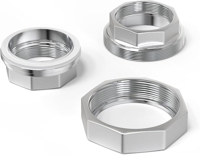 TAISHER 1PCS 304 Stainless Steel Union，2" NPT Female Cast Pipe Fitting