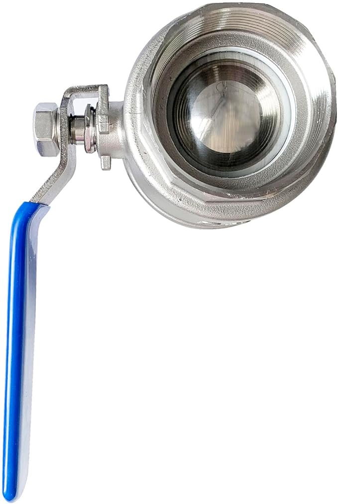 2" Male to Female Thread Full Port Ball Valves NPT 304 Stainless Steel for Water Oil Gas WOG1000