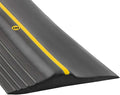 Papillon Garage Door Bottom Seal Strip, Weatherproof EPDM Rubber Threshold, Fits All Standard Doors, Easy for DIY Homeowners, No Adhesive (10Ft, Black)