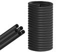 ToLanbbt Backer Rod EPDM Rubber 1/4" Diameter x 20' Length Caulk Saver Door Window Weather Stripping Seal for Concrete Filling Joints and Gaps (Black)