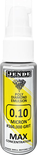 Jende 0.10 Micron Max Concentration Poly Diamond Stropping Emulsion 20ml | Stropping Compound