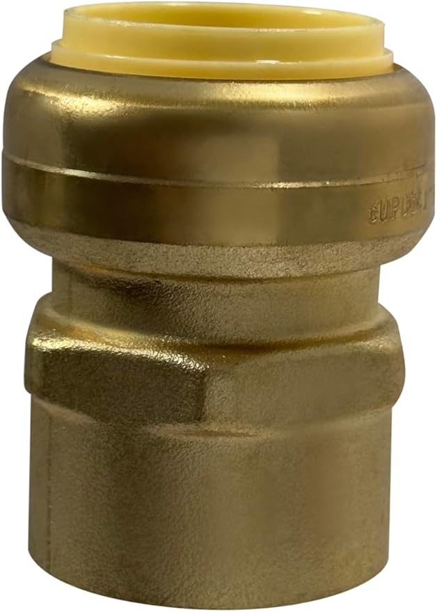 XFITTING Push Fit 1 Inch x 1 Inch Female Adapter, Push Fit Female Adapter, 27-1-7=5XX, 5 Pieces