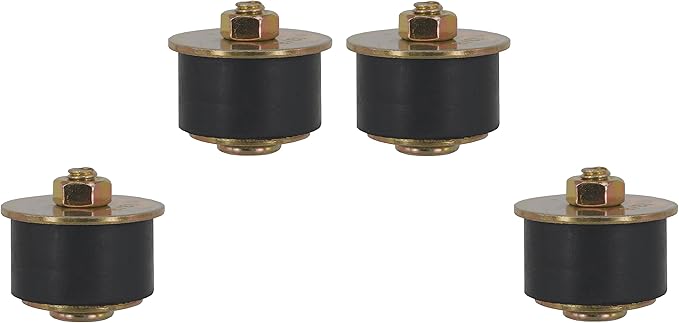 Automotive 4 pcs 1-3/8 inch to 1-1/2 inch Neoprene Expansion Plug 34mm-38mm Rubber Freeze Plug, Replace 570-008 02602