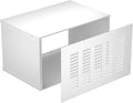 Upgraded PTAC Wall Sleeve, 26.1”L x 15.5“W Metal Wall Sleeve with Exterior Grille for Packaged Terminal Air Conditioners, Ventilation & Drain Hole Design, Noise-reducing Waterproof