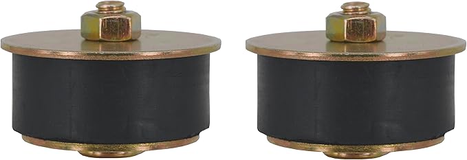 Automotive Rubber Expansion Plug (1-7/8 inch to 2 inch) 47mm - 50mm,2-Pack Rubber Freeze Plug