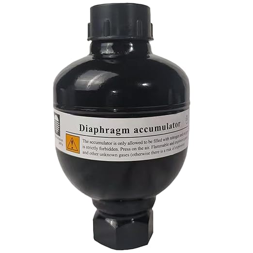 Autovo 3/4-16, 10cu.in (0.16L) UNF Diaphragm Accumulator 4786psi Max Working Pressure