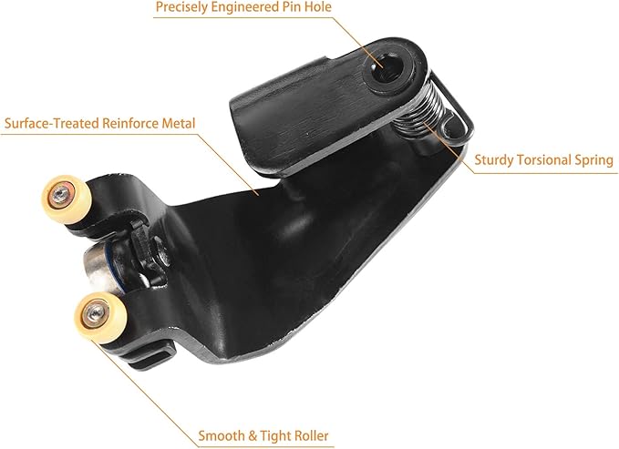 Right Slide Door Roller Assembly Passenger Side Upper Center Male Roller | for 2005-2010 Honda Odyssey EX, EX-L, Touring model | Replaces# 72521-SHJ-A21, 72521SHJA21, 924-129