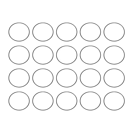 HARFINGTON 20pcs Nitrile Rubber O-Rings 29mm OD 27mm ID 1mm Width Metric Buna-N NBR Sealing Gasket Plumbing Sealing Repair O Rings for Car Auto Vehicle Repair Faucet Air Gas