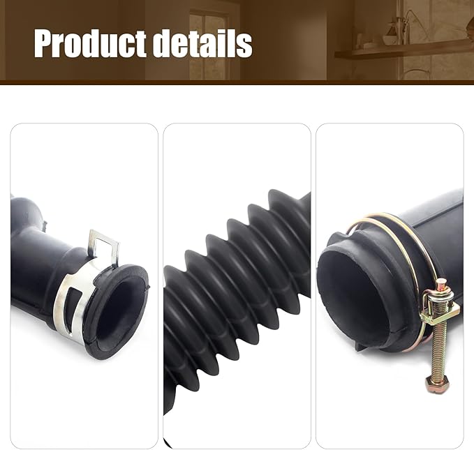 DC97-21561A Washer Drain Hose – Replacement Tub to Pump Hose Assembly Compatible with Washing Machine Models