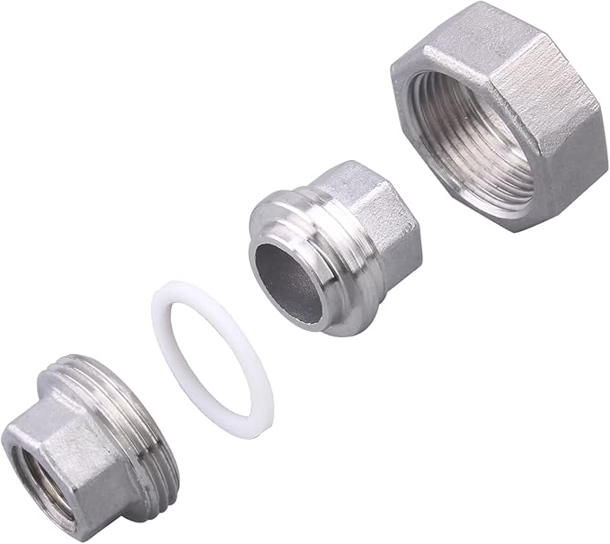 Cast Pipe Fittings Union - 1/4" NPT Female Fitting Stainless Steel 304, Class 150