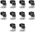 10 Pcs Push to Connect Fittings 1/2 Inch Tube OD x 1/2 Inch NPT Thread Pneumatic Male Elbow Quick Connect Air line fittings