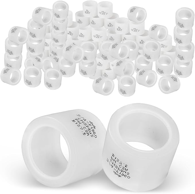 (Pack of 100) Seelink 3/4 Inch Inch PEX A Expansion Rings, Expansion Rings and Sleeves for PEX A Pipe and Fitting Connection
