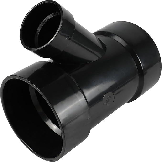 EFIELD 4 in. x 4 in. x 3 in. ABS DWV Wye Reducing Tee