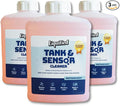 Liquified RV Sensor Treatment Bundle - RV Black Tank Sensor Cleaner, Highly Concentrated Formula, Deep Clean RV Grey Tanks, Dissolves Waste, Proudly Made in USA (Pack of 3)
