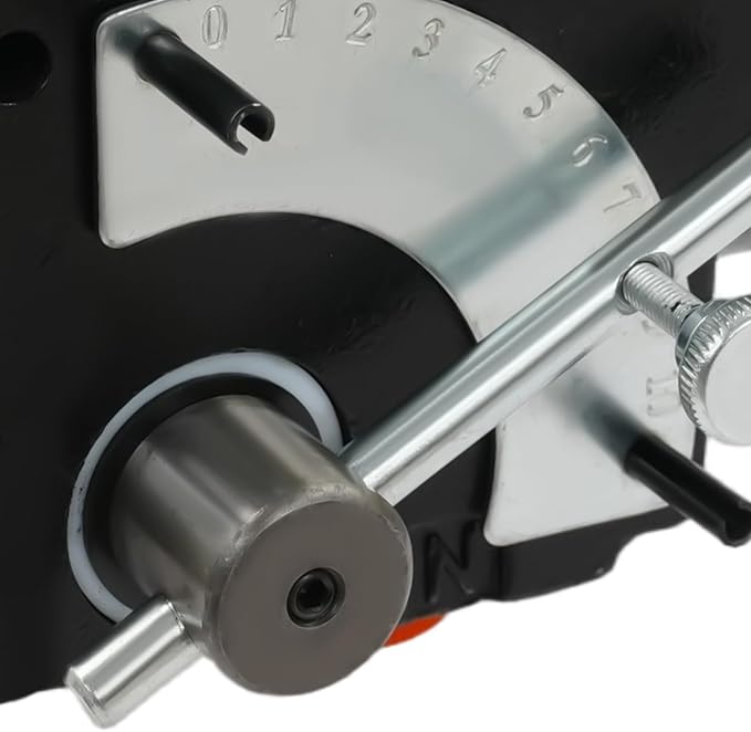 Hydraulic Adjustable Variable Flow Control Valve w/Relief, 0-16 GPM, 1/2" NPT Port Size,500-3000 PSI Pressure Relief Valve Adjustment Range