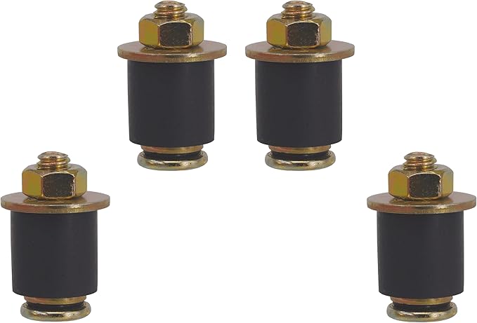 4 PCS Automotive Rubber Freeze Plug 3/4 inch to 7/8 inch (19mm - 22mm) Rubber Expansion Plug/Neoprene Expansion Plug