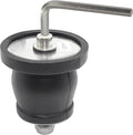 Expandable Mechanical Seal Cleanout Pipe Plug-Rubber Expansion Scupper Plugs & Removable Stainless Steel Allen Wrench Handle, 2-1/16 to 2-9/16 in Sewer Cap Cover, Winterizing Pool Boat Plugs