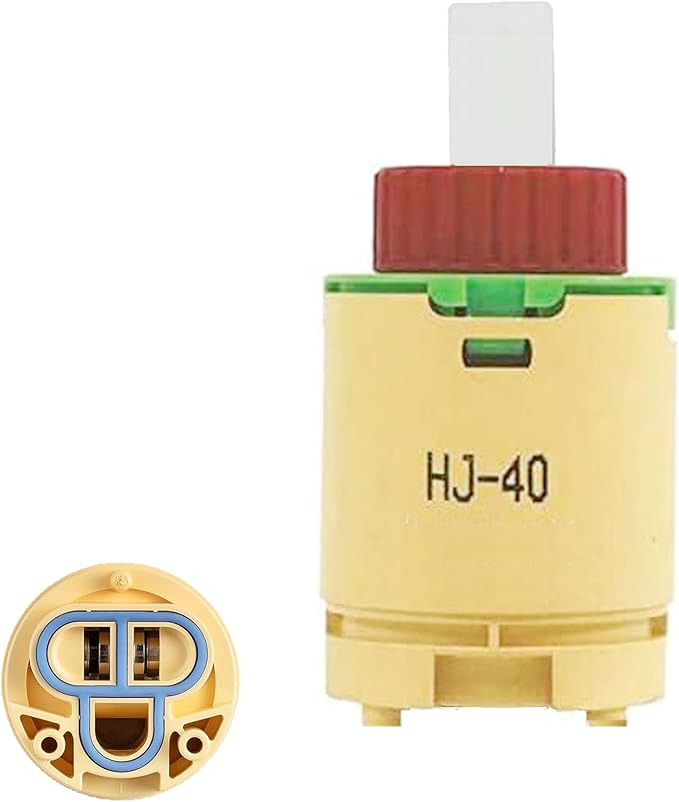 HJ-40 (JL01GJ) Faucet Cartridge Replacement 40mm Diameter Shower Cartridge,Compatible with Replaces Cartridge on Many Brands Shower and Tub Cartridge