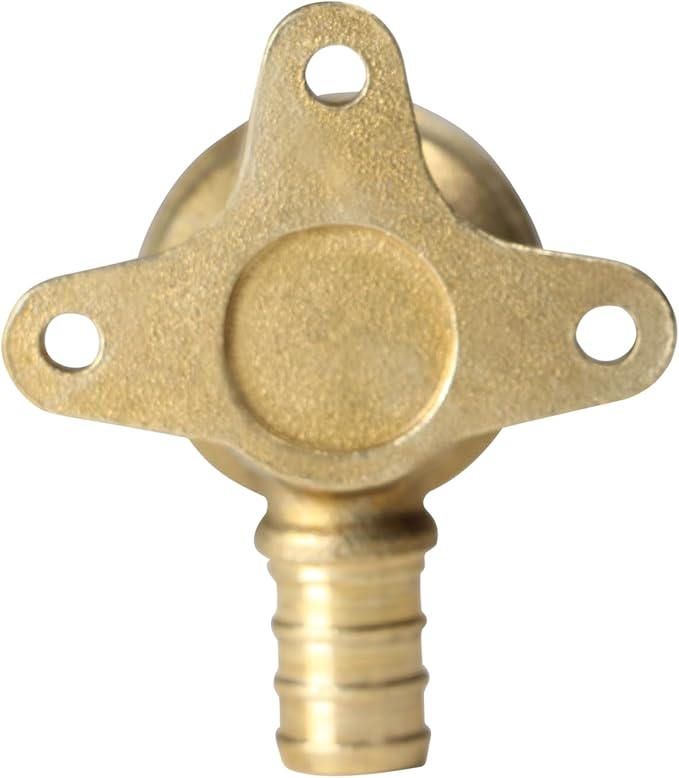 XFITTING 1/2 Inch Pex x 3/4 Inch Female NPT Drop Ear Elbow, 25 Pieces