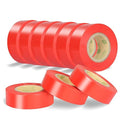 Red Electrical Tape, UL Approved, 9 Pack 0.7in X 33ft, Industrial Grade Vinyl Electrical Insulating Tape, Electric Tape for Improvement Electrical Equipment