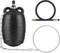 nflatable Pipe Test Plug, with 19.7 or 39.37 Inch Quick-Install Extension Hose and Anti-Fall Iron Ring, Rubber Plumbing Balloon 3 Inch, 4 Inch and 6 Inch (3 inch)