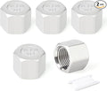 TAISHER 2PCS 304 Stainless Steel Cap Pipe Plug Socket Fitting 3/4" NPT Female