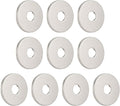 1/2 Inch Modern Shower Arm Flange,Universal Replacement Escutcheon Cover Plate Round Escutcheon Cover Plate for Shower Head Arm（10pcs）