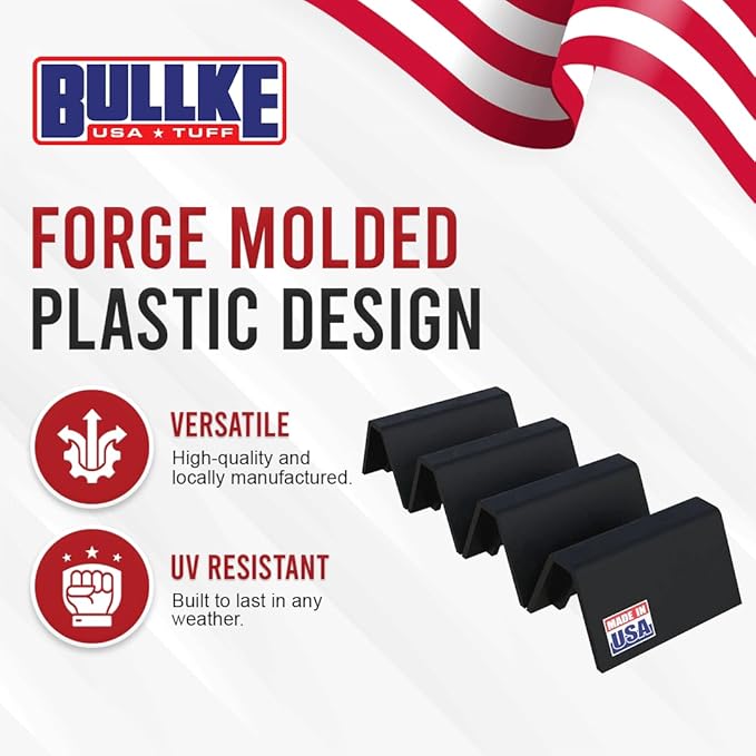 USA-Made Rooftop Pipe Support CTL – 4 Pack - 6" Pre-Cut Heavy-Duty Block - 150 lbs Capacity - Strongest on the Market - Cradle Saddle for Pipes, Rooftop Conduit Support - Eco-Friendly Recycled Plastic