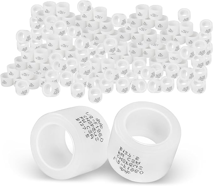 (Pack of 300) Seelink 1/2 Inch PEX A Expansion Rings, Expansion Rings and Sleeves for PEX A Pipe and Fitting Connection