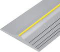 Papillon Garage Door Bottom Seal Strip, Weatherproof EPDM Rubber Threshold, Fits All Standard Doors, Easy for DIY Homeowners, No Adhesive (20Ft, Grey)